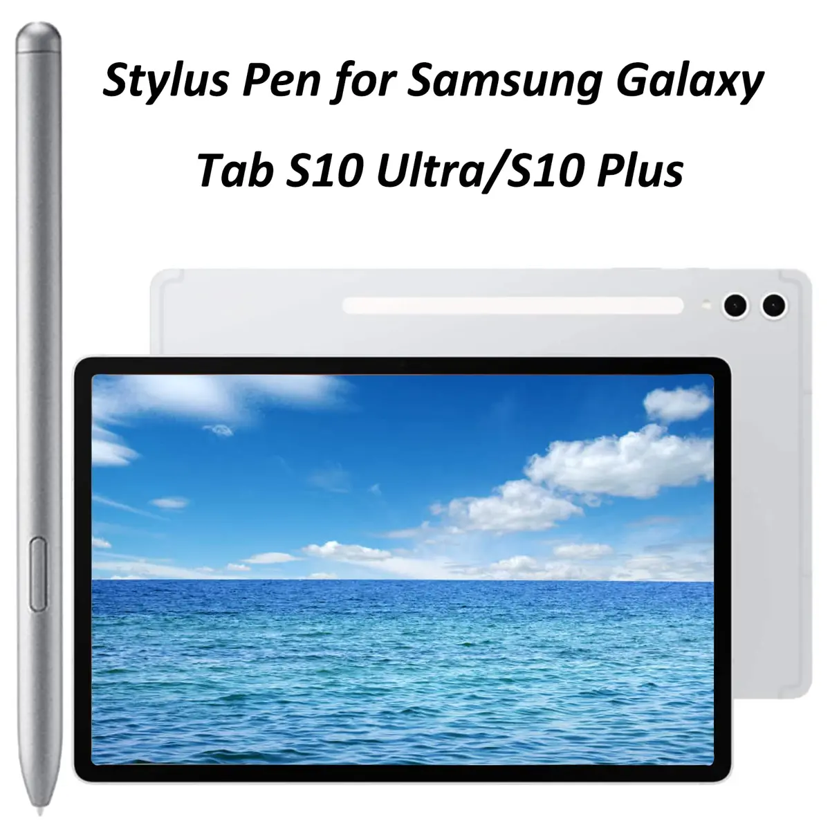 LiXiongBao Galaxy Tab S10 Ultra S Pen,Silver | Precise, Sensitive Stylus for Samsung Galaxy Tab S10+ - view 2