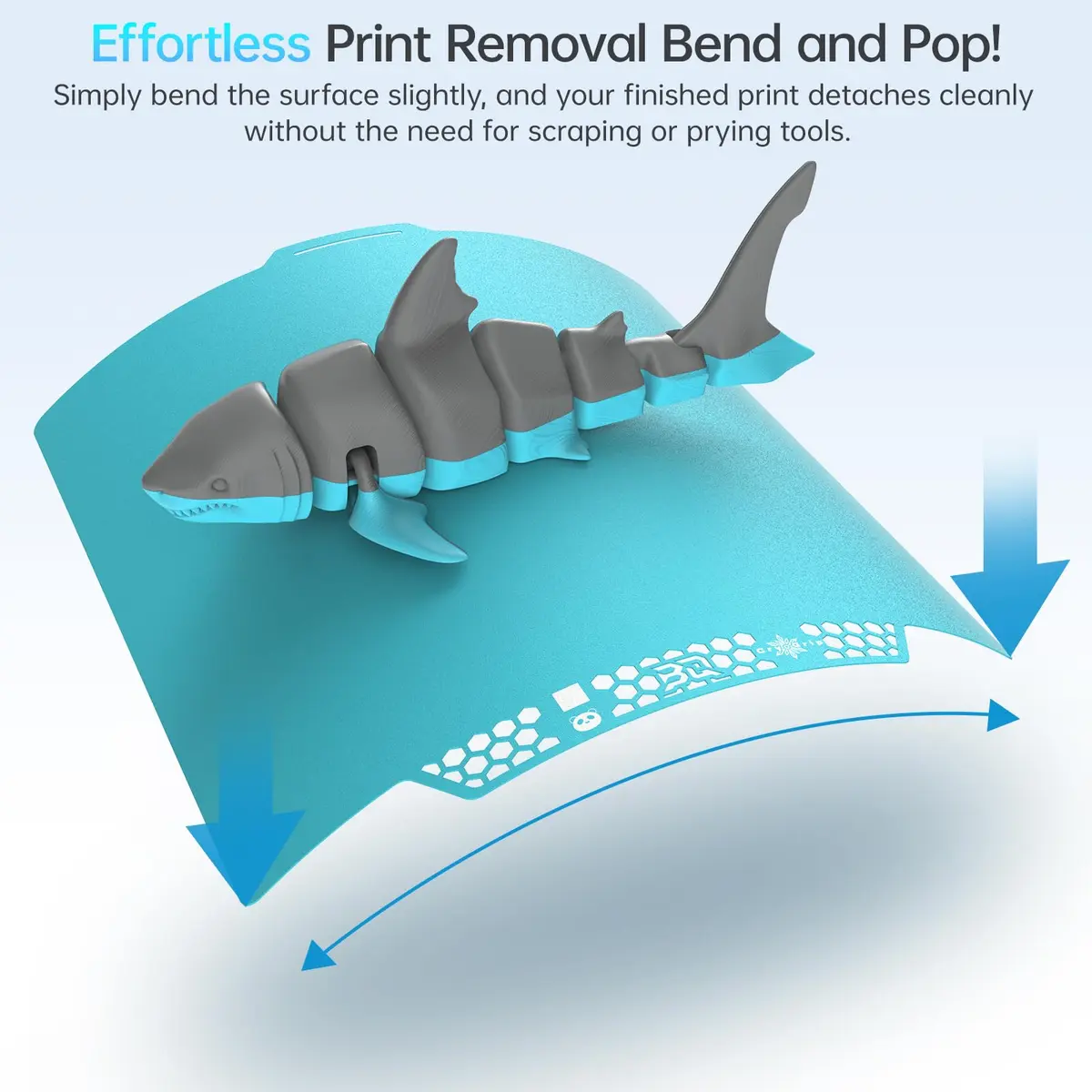 BIQU CryoGrip Pro Glacier 257x257mm Panda Build Plate for Bambu Lab 3D Printers | Upgrade Removable Surface Platform - view 8