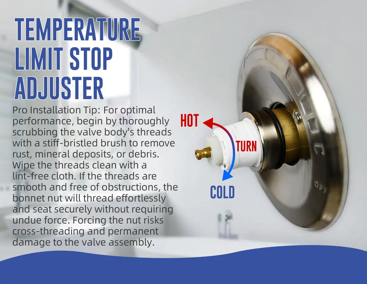 Sxtrrdnary RP19804 Shower Cartridge Compatible with Delta 1300/1400 Series | Pressure-Balanced, Tool-Free Fit - view 5