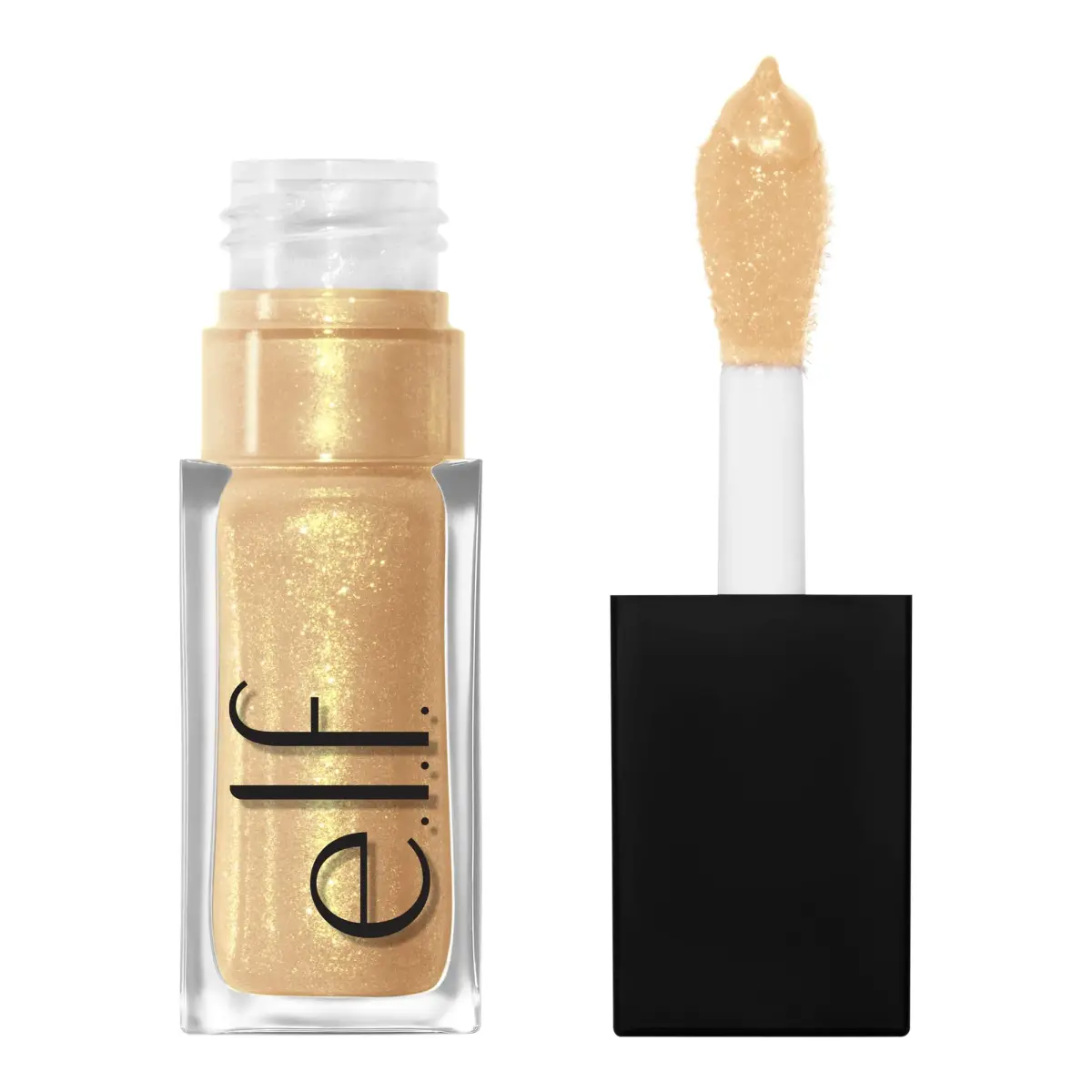e.l.f. Glow Reviver Lip Oil Citrine Gleam 7.4ml (0.25 Fl Oz) | Hydrating Sheer Shine for Everyday Wear - main product image