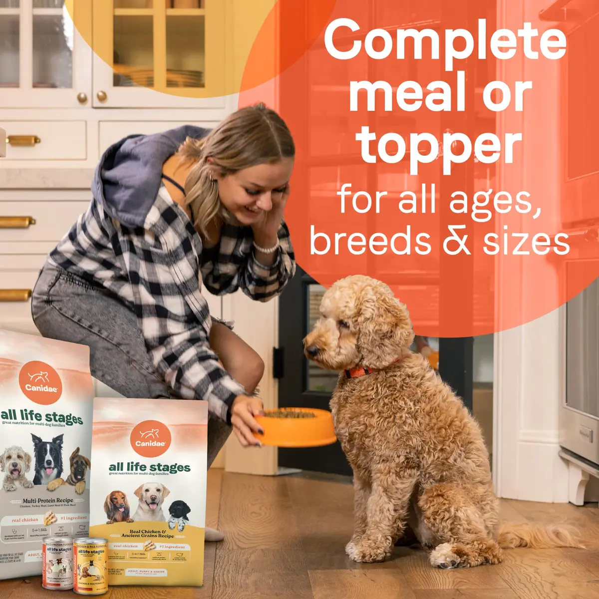 CANIDAE All Life Stages Wet Dog Food, Multi-Protein, 13 oz, 6 Pack | Complete Nutrition for All Breeds & Sizes - view 5