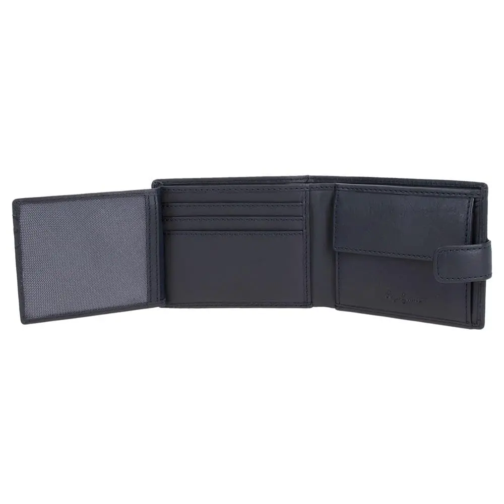 Pepe Jeans Horizontal Wallet with Click Closure | RFID Protected Leather Accessory in One Size - view 3