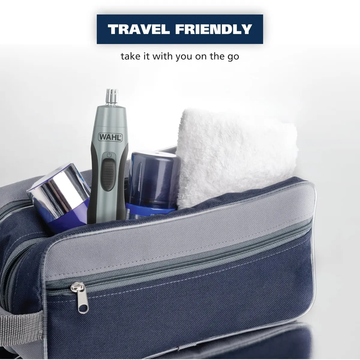 Wahl Nose & Ear Hair Trimmer for Men | Precise, Pain-Free, Cordless, Rinseable Head (Pack of 1) - view 8
