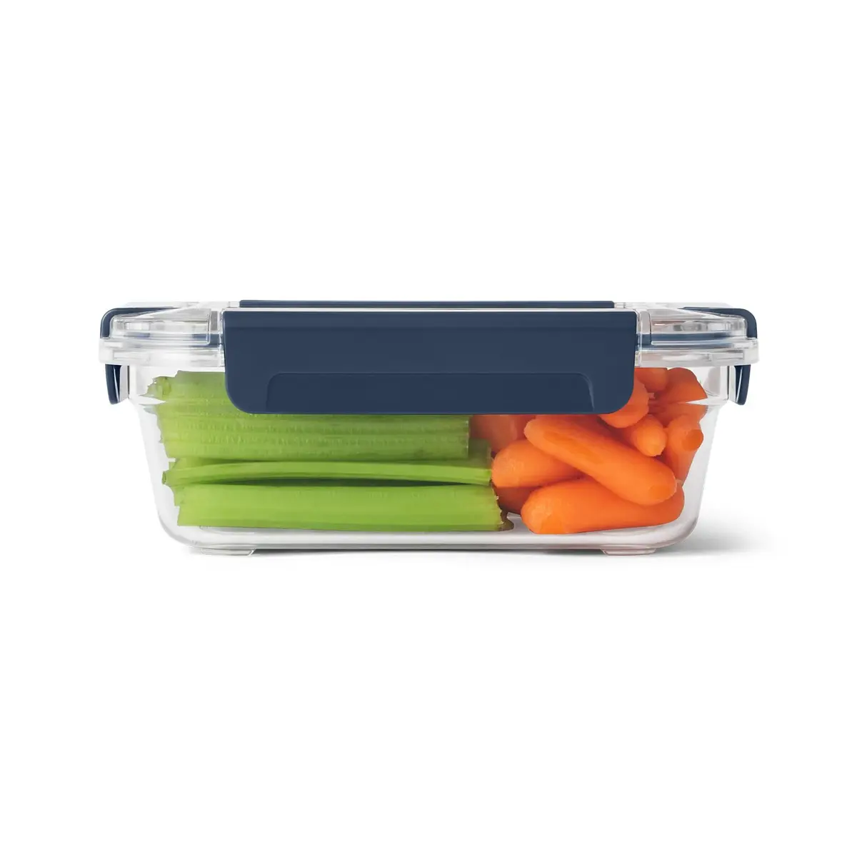 YETI Food Storage Container Medium Navy | Airtight, Leak-Proof, BPA-Free Plastic, 1.9L (7.4" L x 5.1" W x 3" H) - view 8