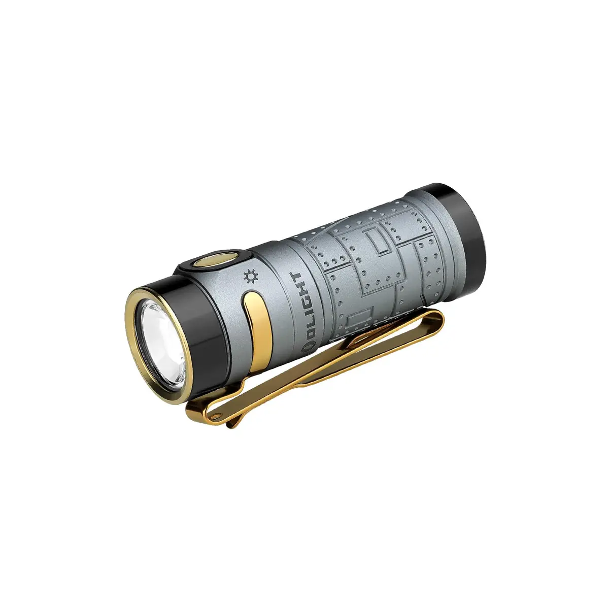 OLIGHT Baton4 Rechargeable LED Flashlight | 1300 Lumens, Compact, 6 Modes, Magnetic Tail, IPX8 Waterproof - main product image