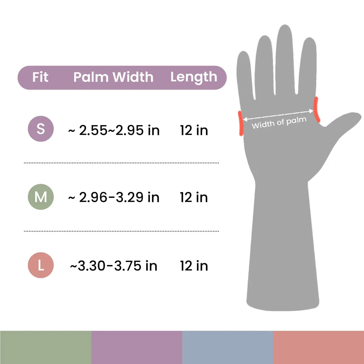 SIFANGKE Rubber Cleaning Gloves for Dishwashing 4 Pairs | Reusable Kitchen Gloves with Flocked Lining & Non-Slip Grip (Medium) - view 7