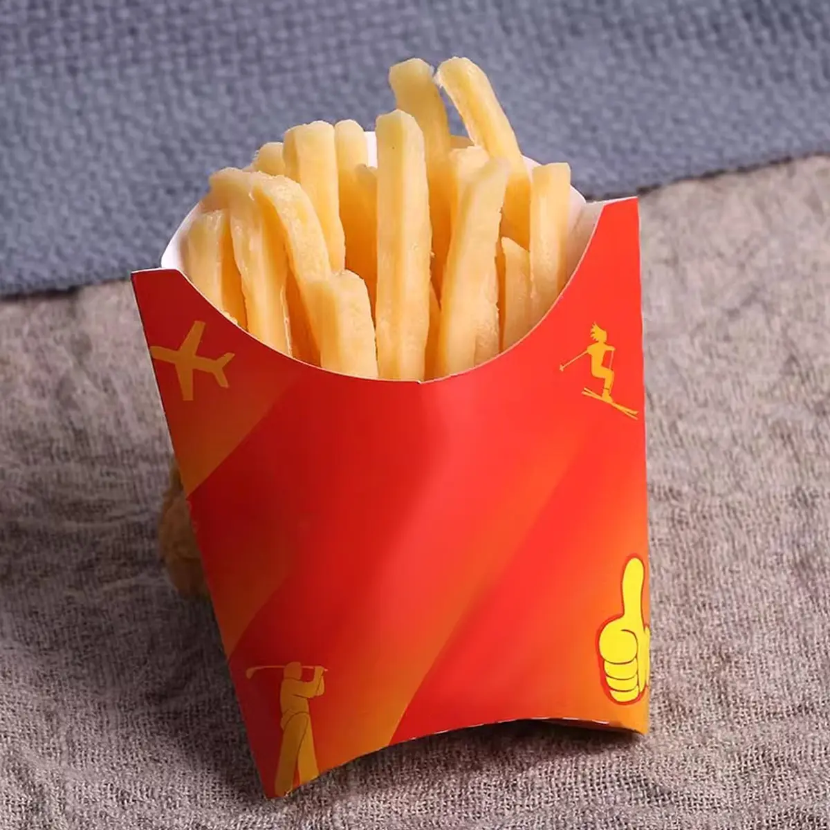 Honbay Artificial French Fries 20pcs | Realistic Fake Food Model for Decor & Photography - view 8
