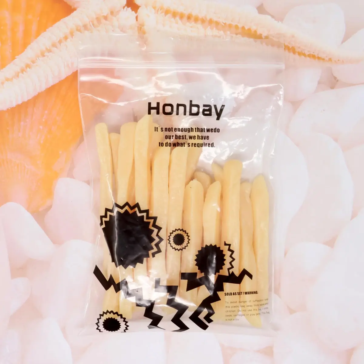 Honbay Artificial French Fries 20pcs | Realistic Fake Food Model for Decor & Photography - view 9