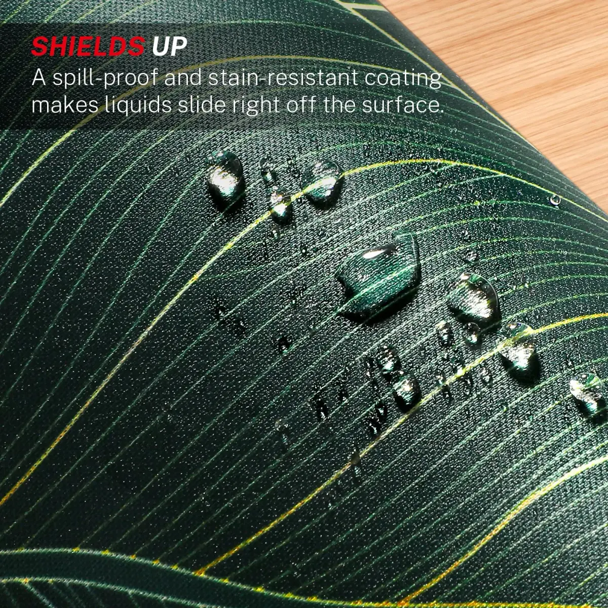 MROCO Green Leaves Mouse Pad 21.5cm (8.5 Inch) x 27.9cm (11 Inch) | Smooth Glide & Precise Control - view 5