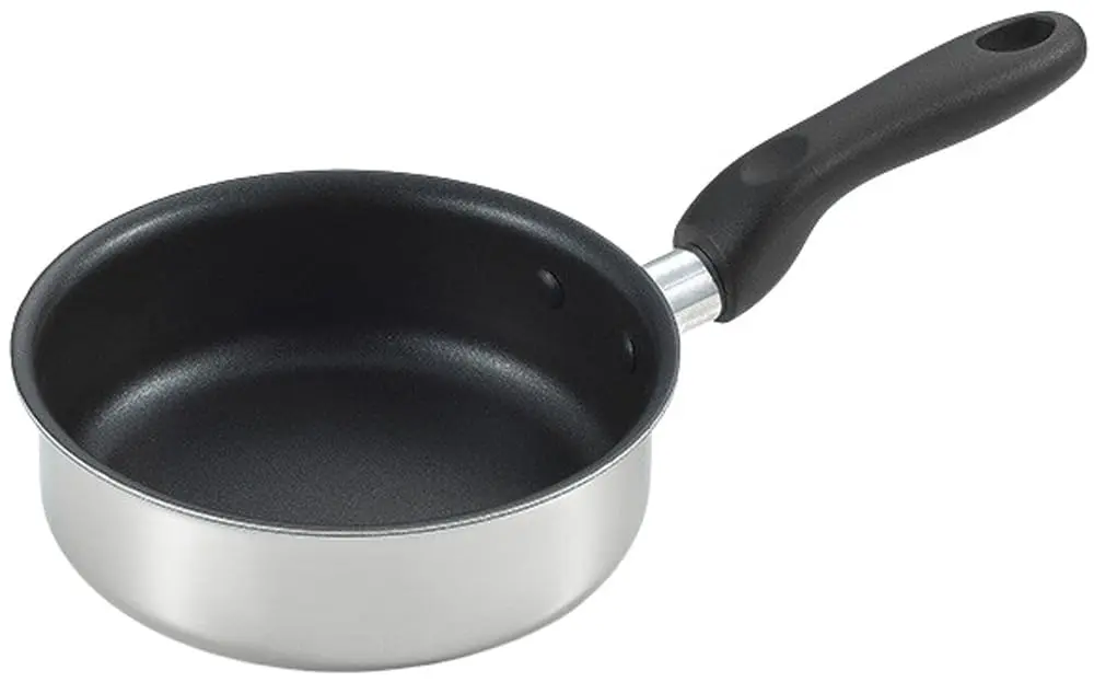 タマハシ(Tamahashi) Petit Cook PC-14F IH Compatible Frying Pan 14cm | Double-Walled Aluminum with Fluorine Coating - main product image