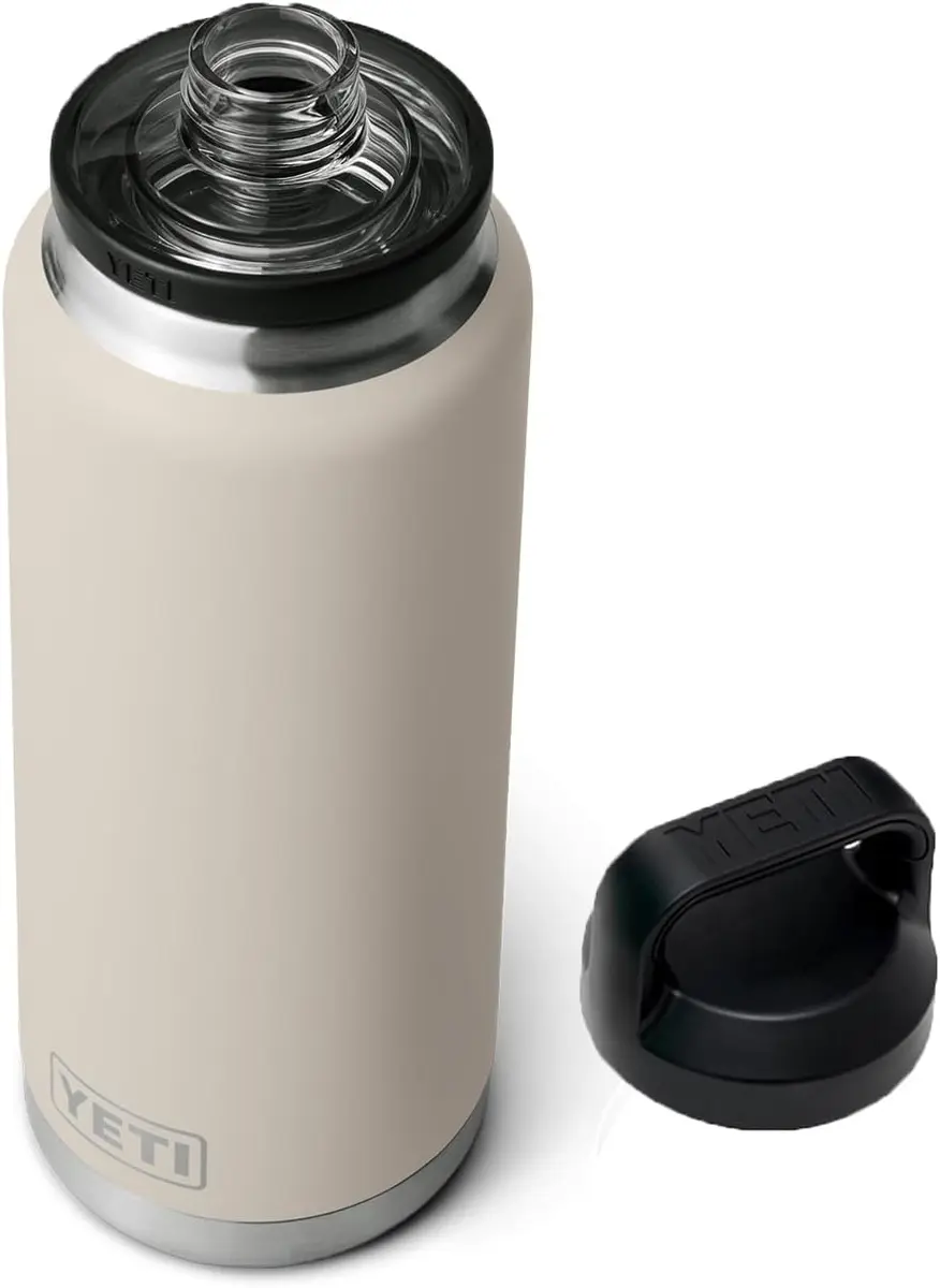 YETI Rambler 36 oz Bottle with Chug Cap, Cape Taupe | Vacuum Insulated Stainless Steel Water Bottle (1080ml / 36.5oz) - view 3