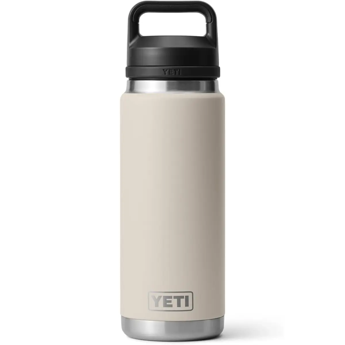 YETI Rambler 26 oz Bottle with Chug Cap in Cape Taupe - Stainless Steel, Vacuum Insulated - main product image
