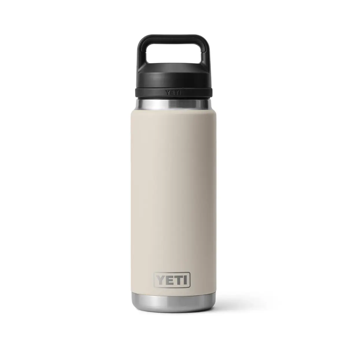 YETI Rambler 26 oz Bottle with Chug Cap in Cape Taupe - Stainless Steel, Vacuum Insulated - view 3