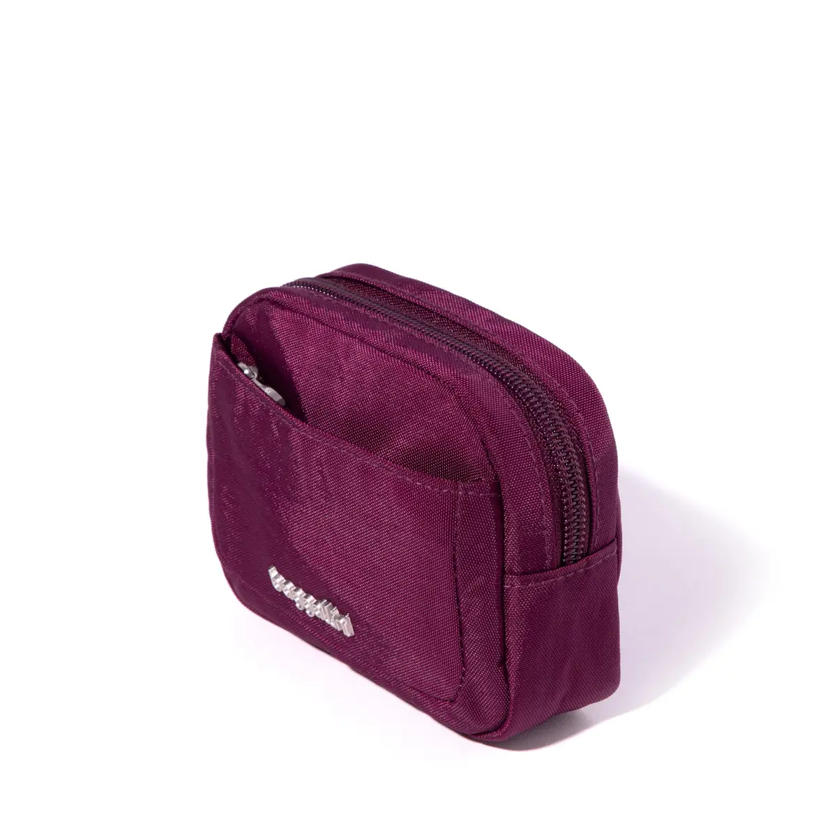 Baggallini Mini Cosmetic Pocket - Lightweight 4.9"W x 3.5"H x 1.5"D Makeup Bag | Mulberry - view 5