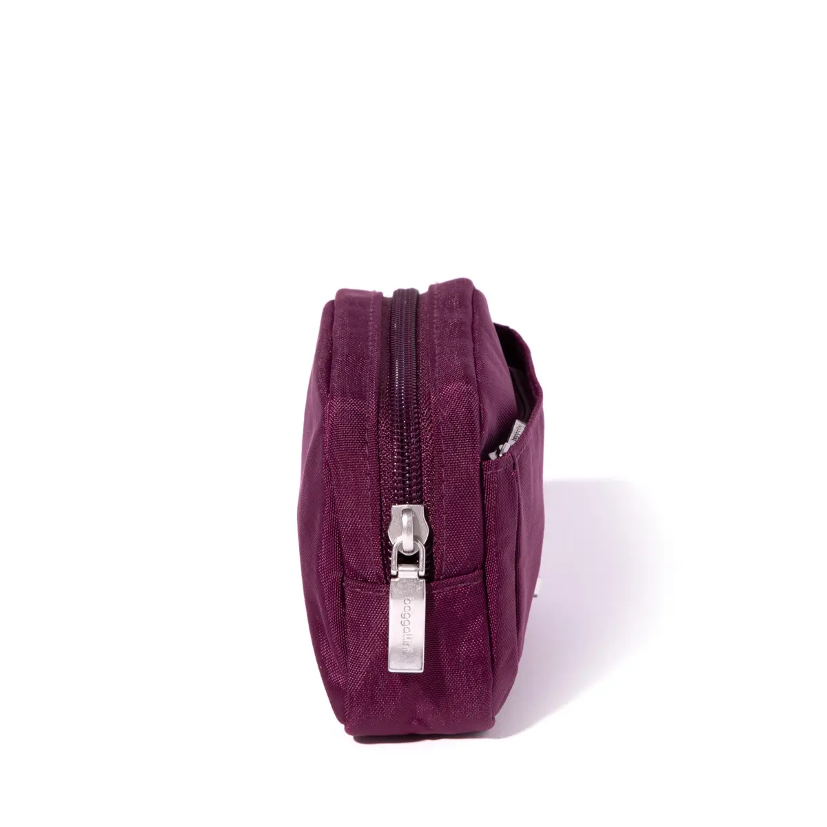 Baggallini Mini Cosmetic Pocket - Lightweight 4.9"W x 3.5"H x 1.5"D Makeup Bag | Mulberry - view 7