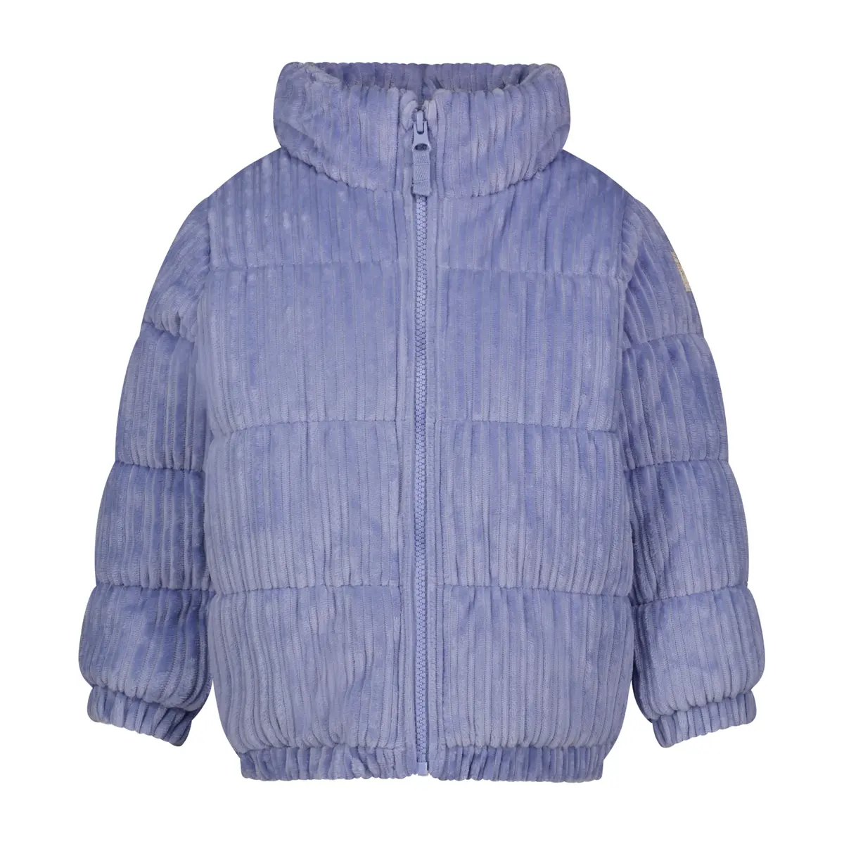 OSHKOSH B'GOSH Girls' Heavyweight Velboa Cordury Puffer Jacket, Lavender, 4T | Warm & Stylish Winter Coat - main product image