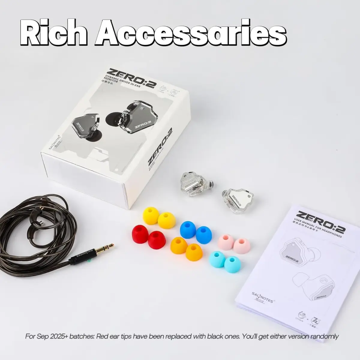 Linsoul 7Hz x Crinacle Zero:2 Wired In-Ear Monitor Earphones 1.25m (4.1ft) | Updated 10mm Dynamic Driver IEM - view 7