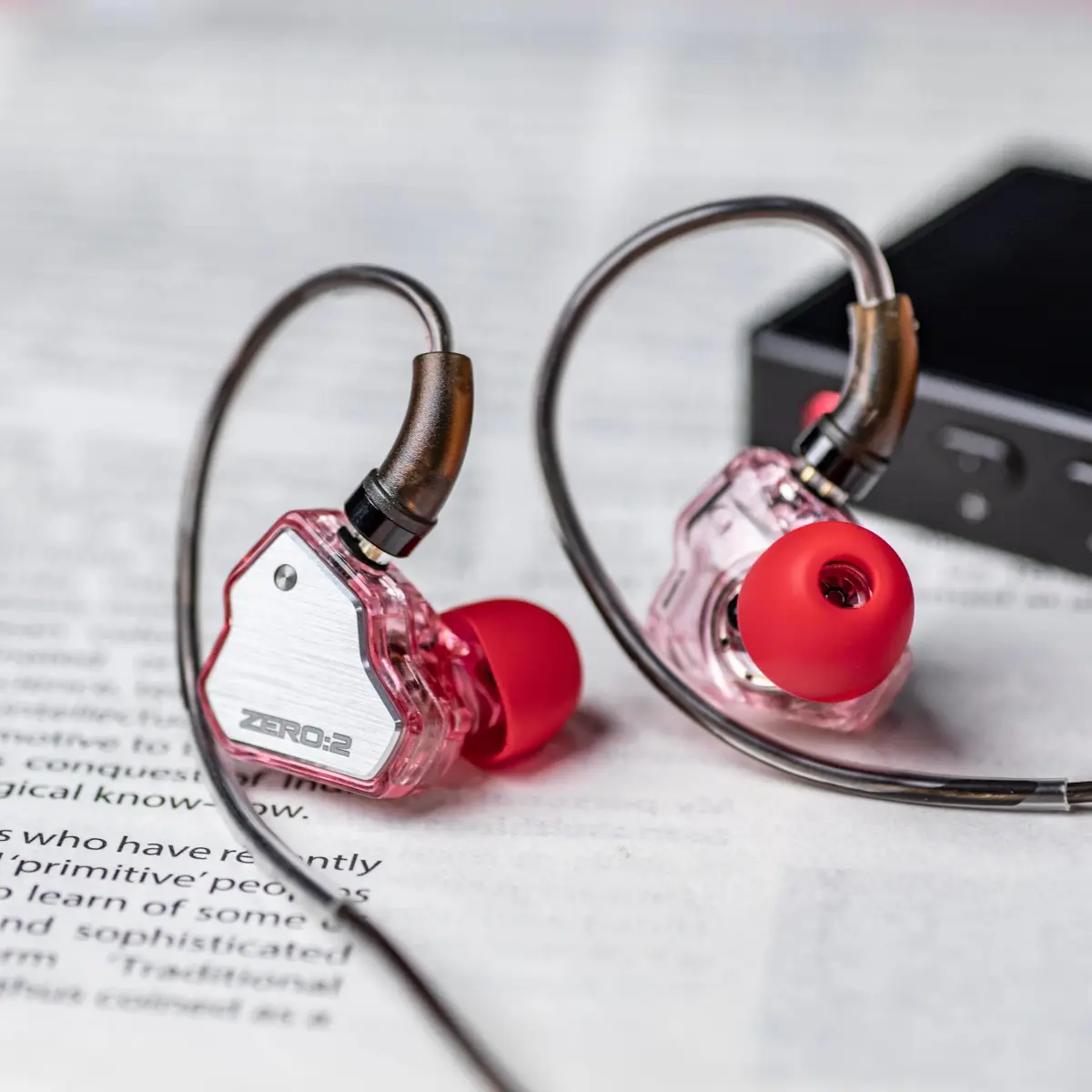 Linsoul 7Hz x Crinacle Zero:2 Wired In-Ear Monitor Earphones 1.25m (4.1ft) | Updated 10mm Dynamic Driver IEM - view 2