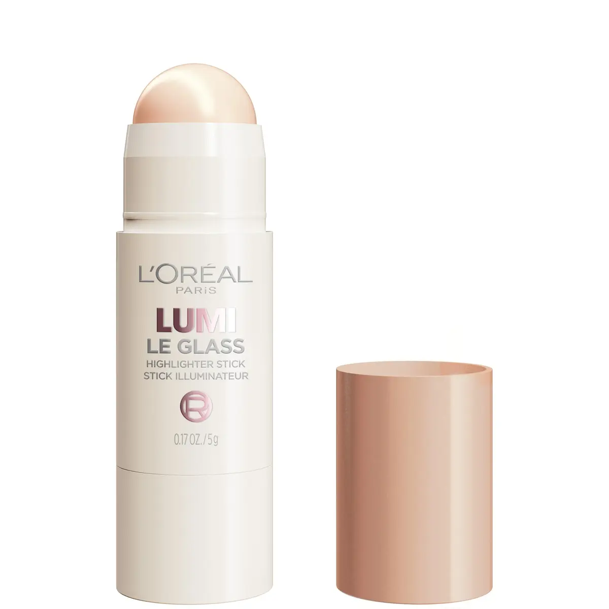 L'Oreal Paris True Match Lumi Le Glass Highlighter Stick 0.17 Oz | Reflective, Translucent, Glassy Glow - main product image
