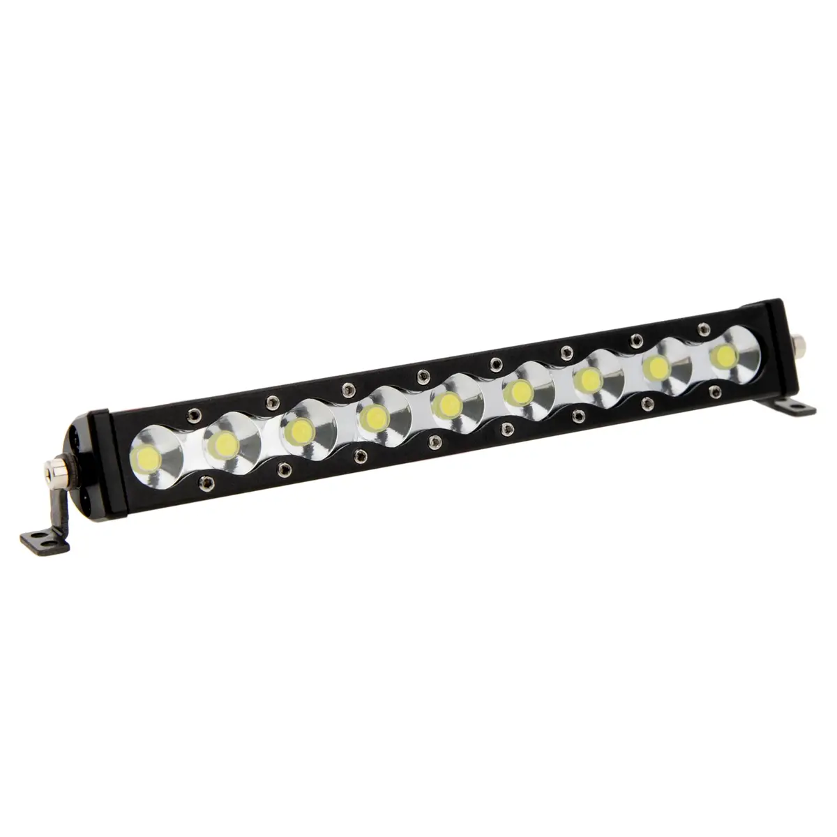 MEUS RACING RC Car LED Roof Light Bar Kit - 1/10 1/8 Scale RC Upgrades for Axial SCX10, Wraith, Traxxas TRX4, TRX6, Redcat Gen8 (95mm, 9 Beads) - view 4