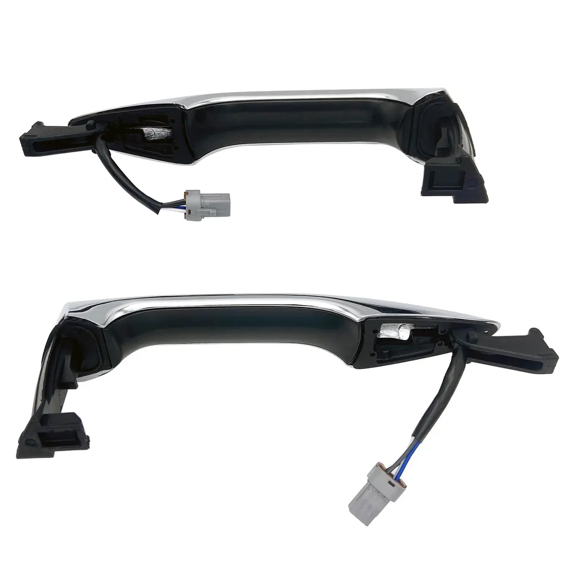 Cheriezing Chrome Exterior Door Handle Set of 4 | Compatible with Hyundai Elantra 2011-2016 - view 4