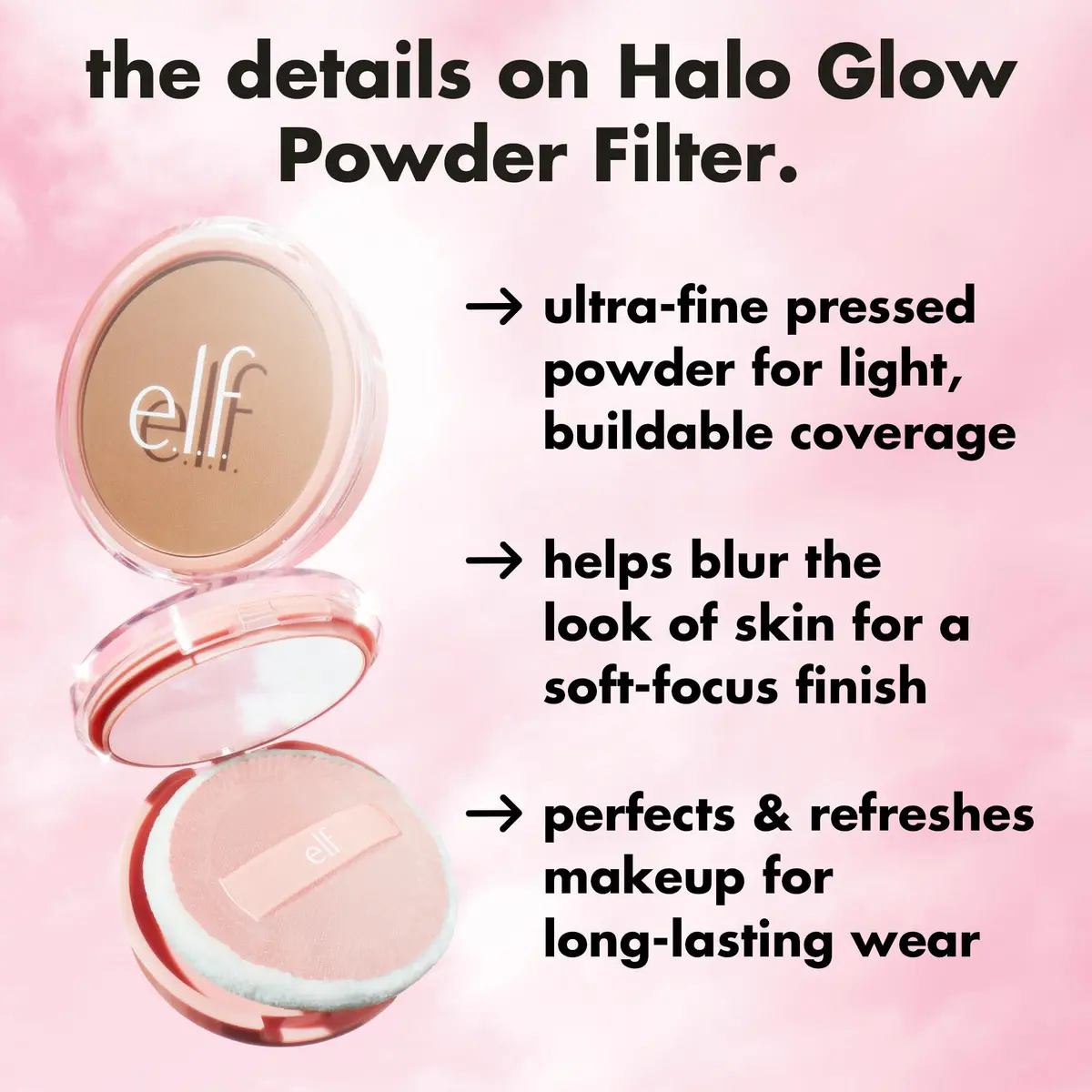 e.l.f. Halo Glow Powder Filter, Deep Warm | Ultra-fine, Long-lasting, Vegan & Cruelty-Free (70-120 chars) - view 5
