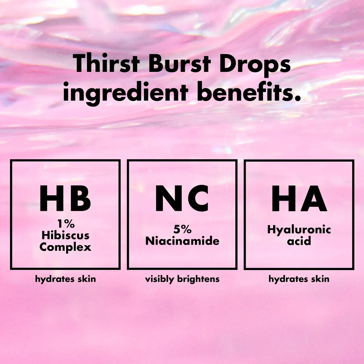 e.l.f. SKIN Holy Hydration! Thirst Burst Drops Face Serum 30ml | Hydrating, Brightening & Vegan - view 6