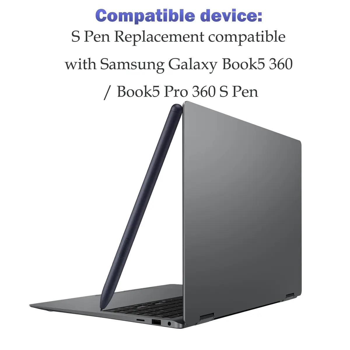Peixiong Galaxy Book5 360 / Book5 Pro 360 S Pen Replacement Black | High Sensitivity & Replaceable Tips - view 2