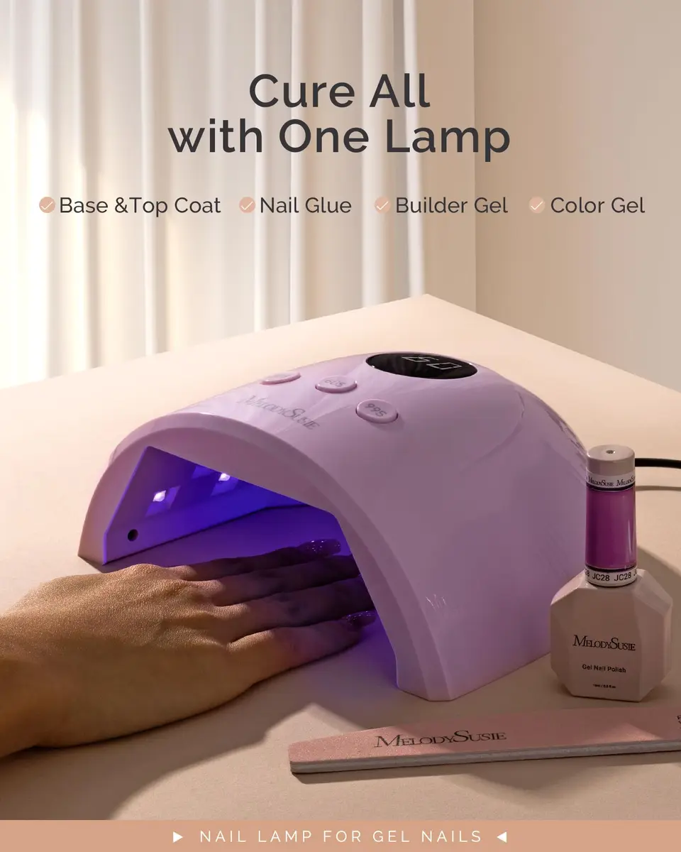 MelodySusie UV Nail Lamp P-Plus30F for Gel Polish | Fast, Auto Sensor, 36W, Fits Whole Hand & Feet - view 2