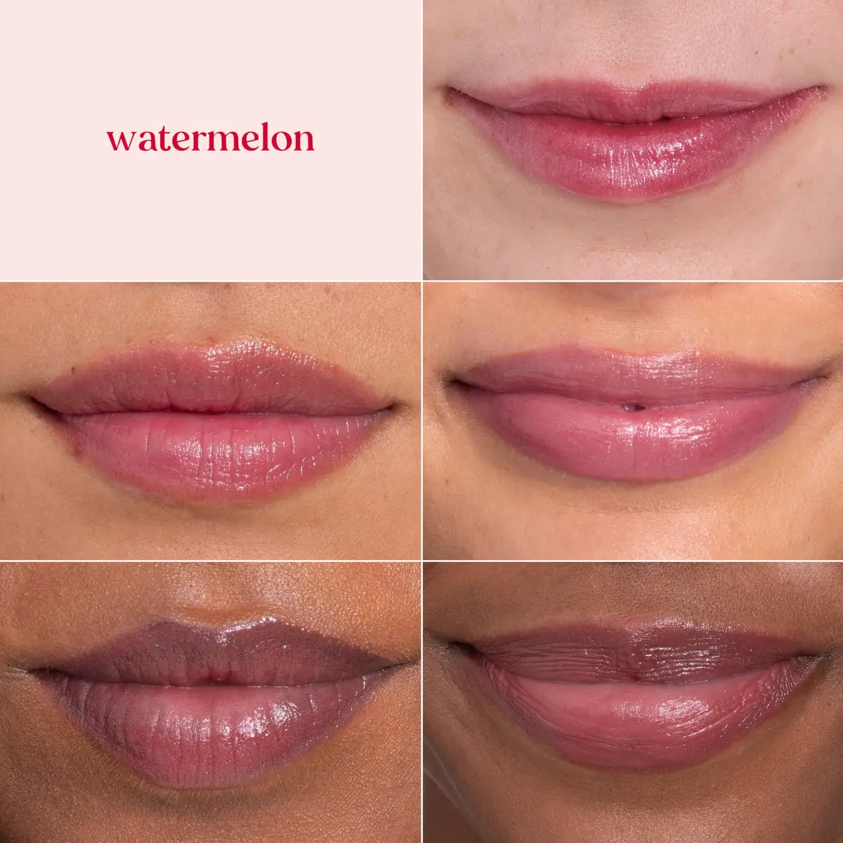 Burt's Bees Lip Shimmer Watermelon | Moisturizing Lip Balm Stick with Natural Glow & Buildable Color - view 5