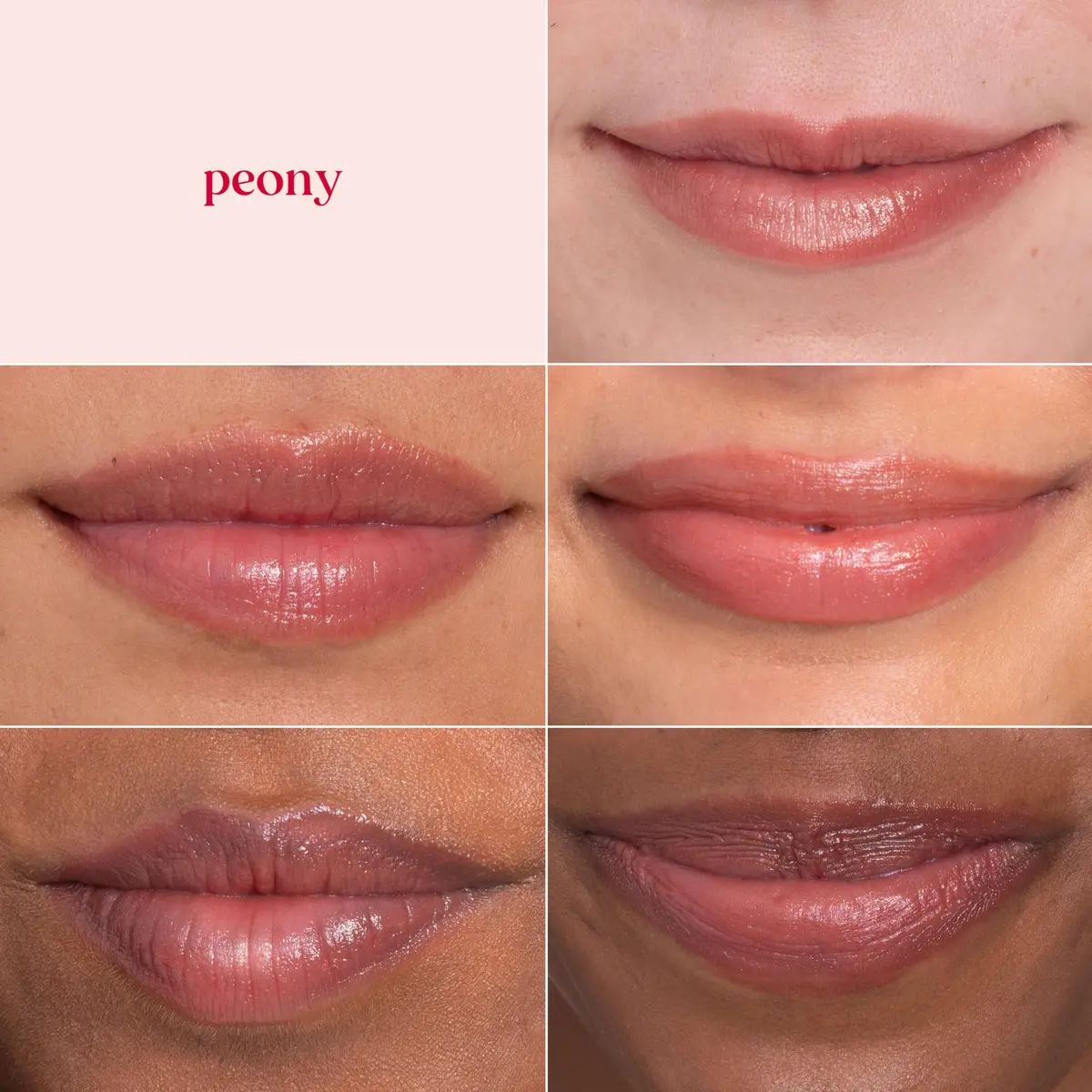 Burt's Bees Shimmer Lip Tint Peony | Moisturizing Lip Balm Stick with Natural Glow & Buildable Color - view 5