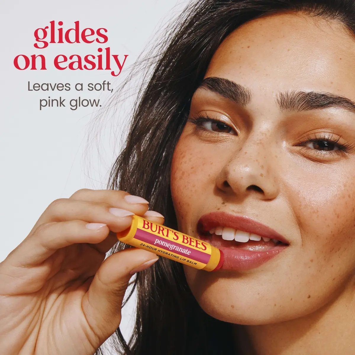 Burt's Bees Lip Balm, Pomegranate | Natural Moisturizer for Dry & Chapped Lips - view 4