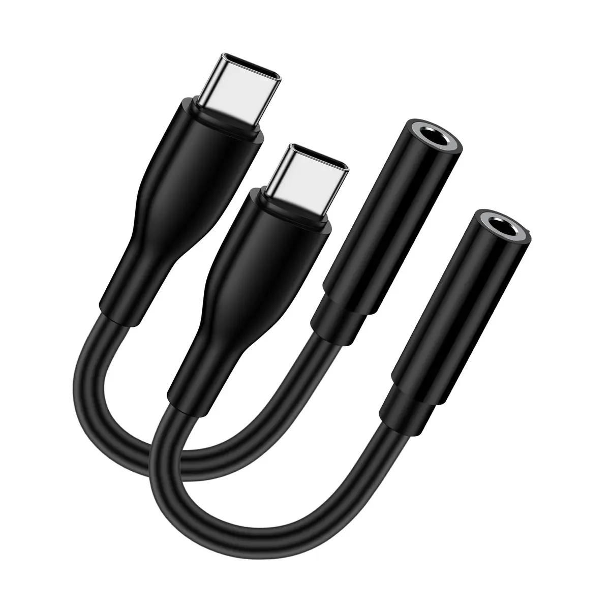 UorMe USB C to 3.5mm Headphone Adapter for Google Pixel 10a 11 10 9 Pro XL Fold | High-Quality Audio Support - main product image