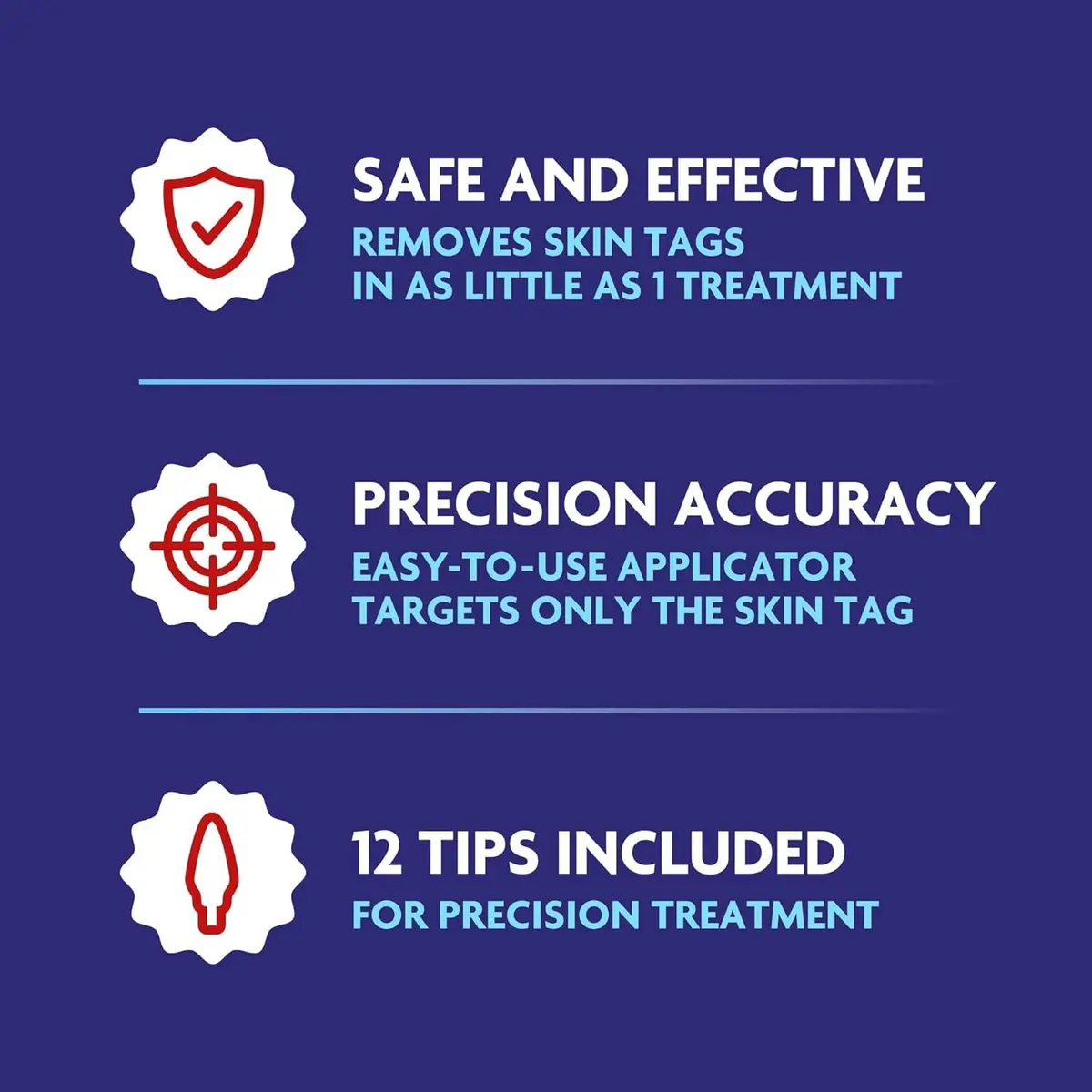 Alocane Skin Tag Removal Kit with 12 Precision Applicators | FDA-Cleared Cryotherapy for Safe Home Use - view 7