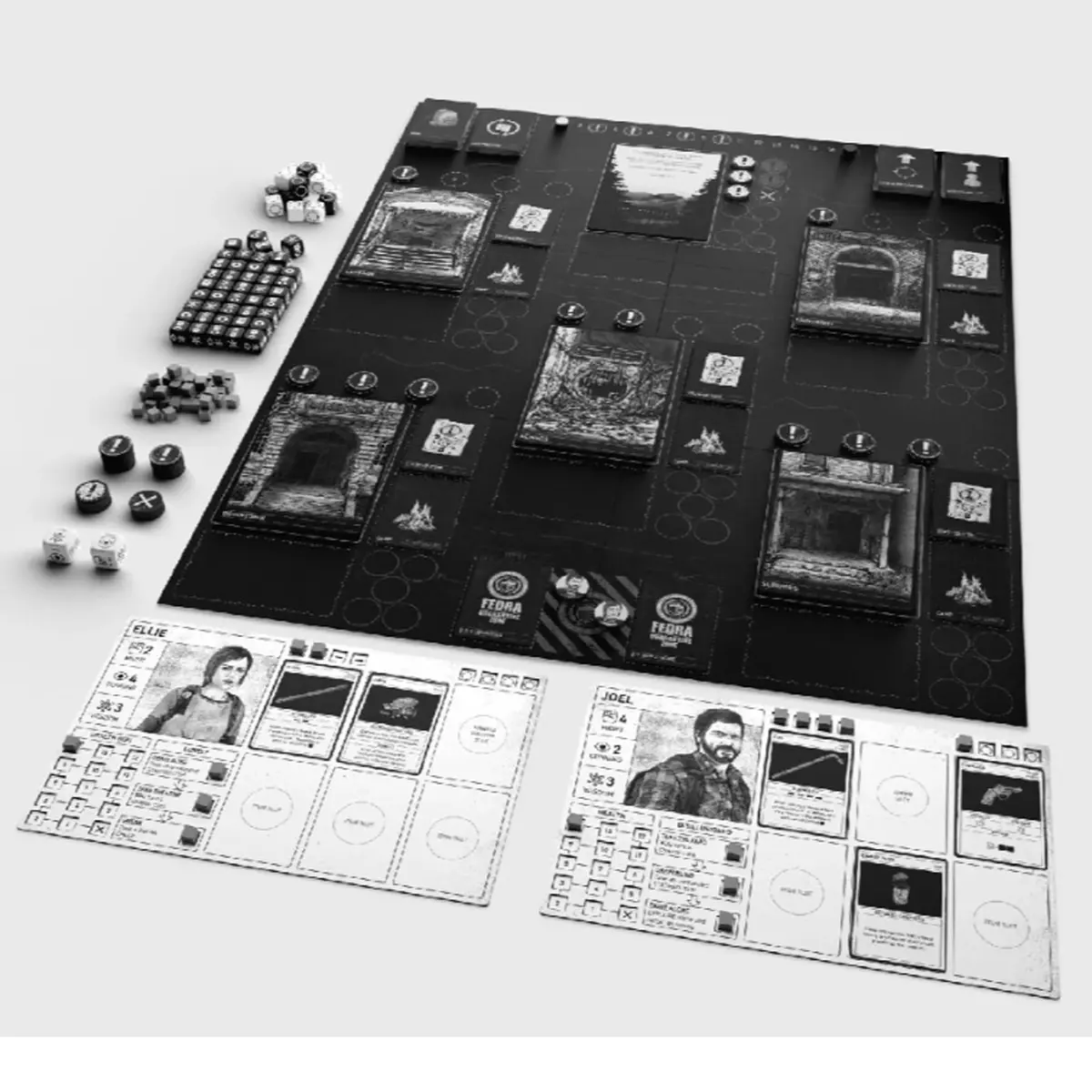 Themeborne The Last of Us: Escape the Dark Board Game | Atmospheric Survival Strategy Game for 1-5 Players - view 3