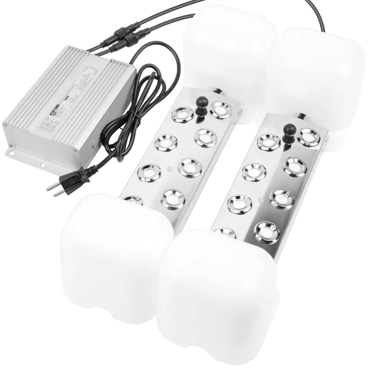Toriexon Ultrasonic Mist Maker Fogger 16 Heads | 13000ml/H Outdoor Pond Fogger with Stainless Steel - main product image