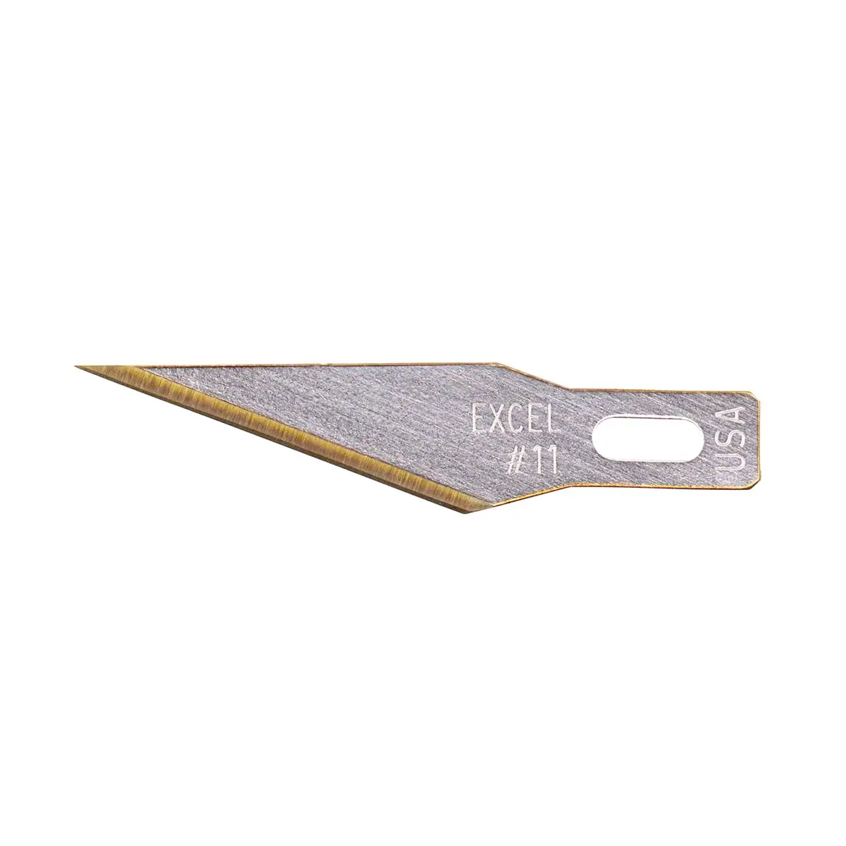 Excel Blades #11 Titanium Nitride Hobby Blades, 50-Pack, Carbon Steel | Precision Craft Refills - view 11