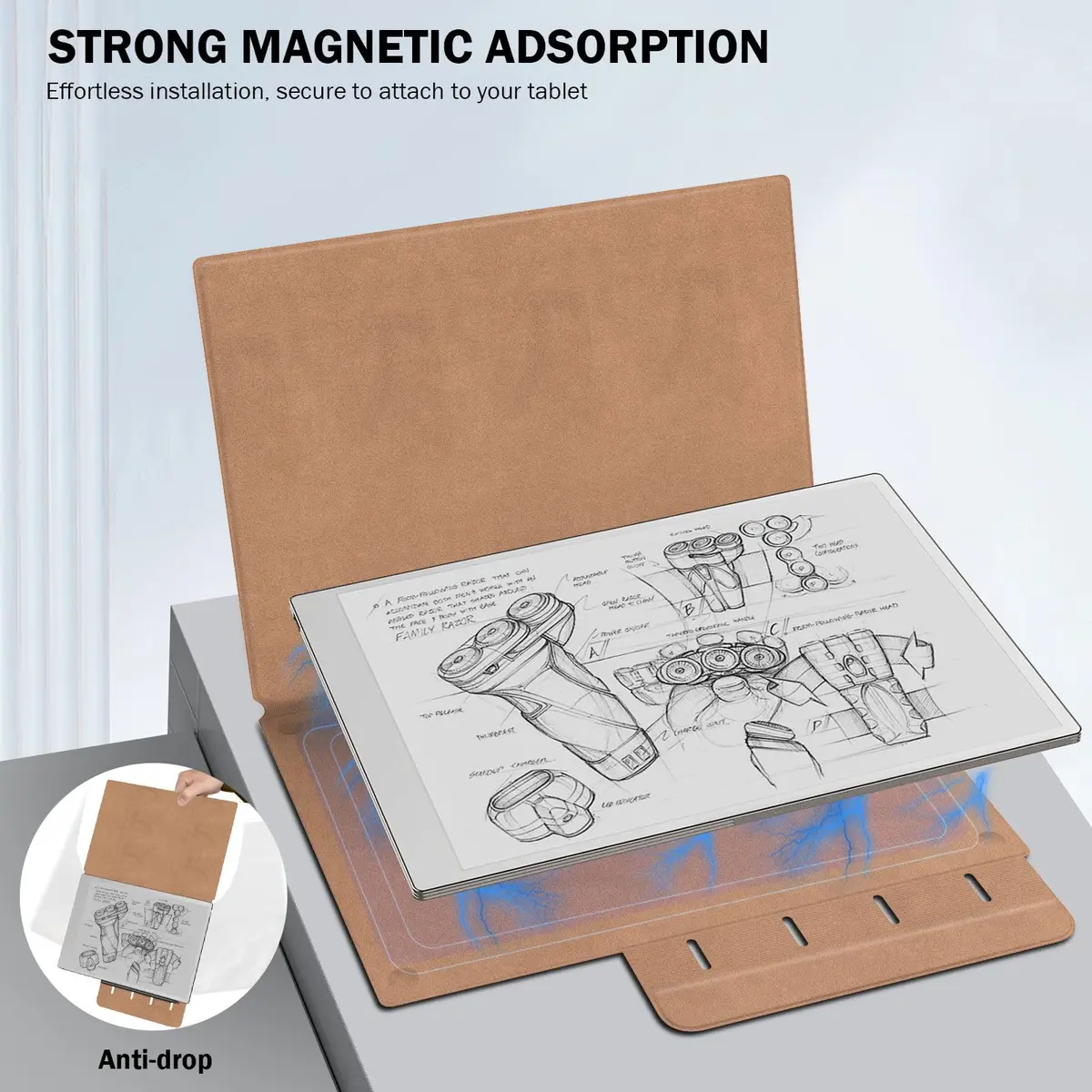MoKo Case for Remarkable Paper Pro 2024 11.8" | Auto Wake/Sleep & Slim Fit - view 4