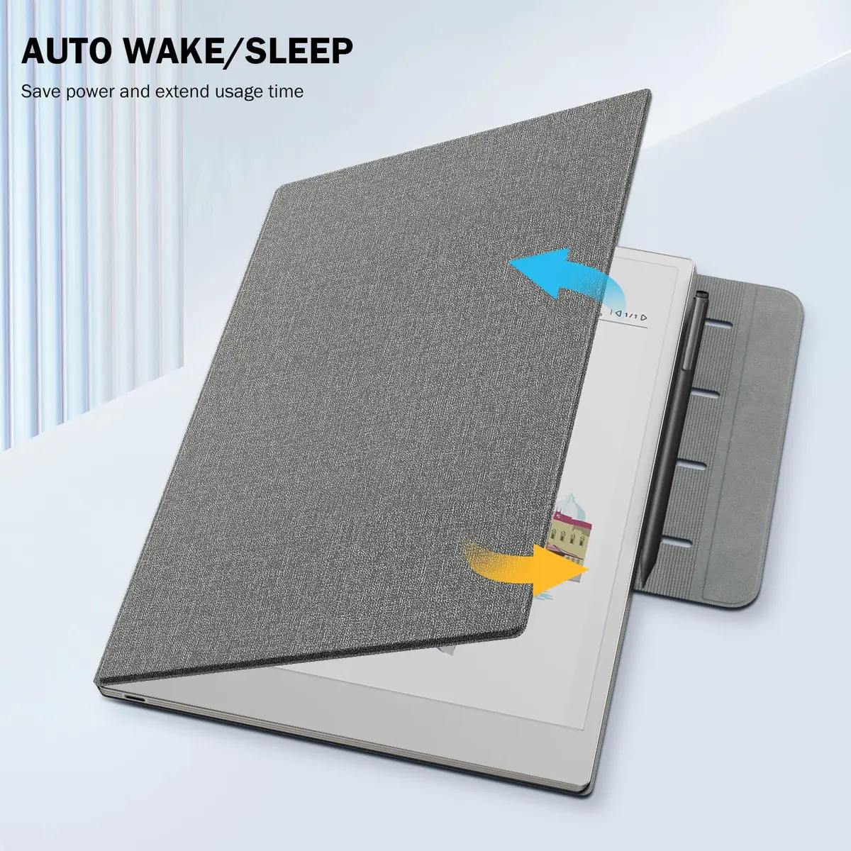 MoKo Case for Remarkable Paper Pro 2024 11.8" | Waterproof, Magnetic & Auto Sleep - view 5