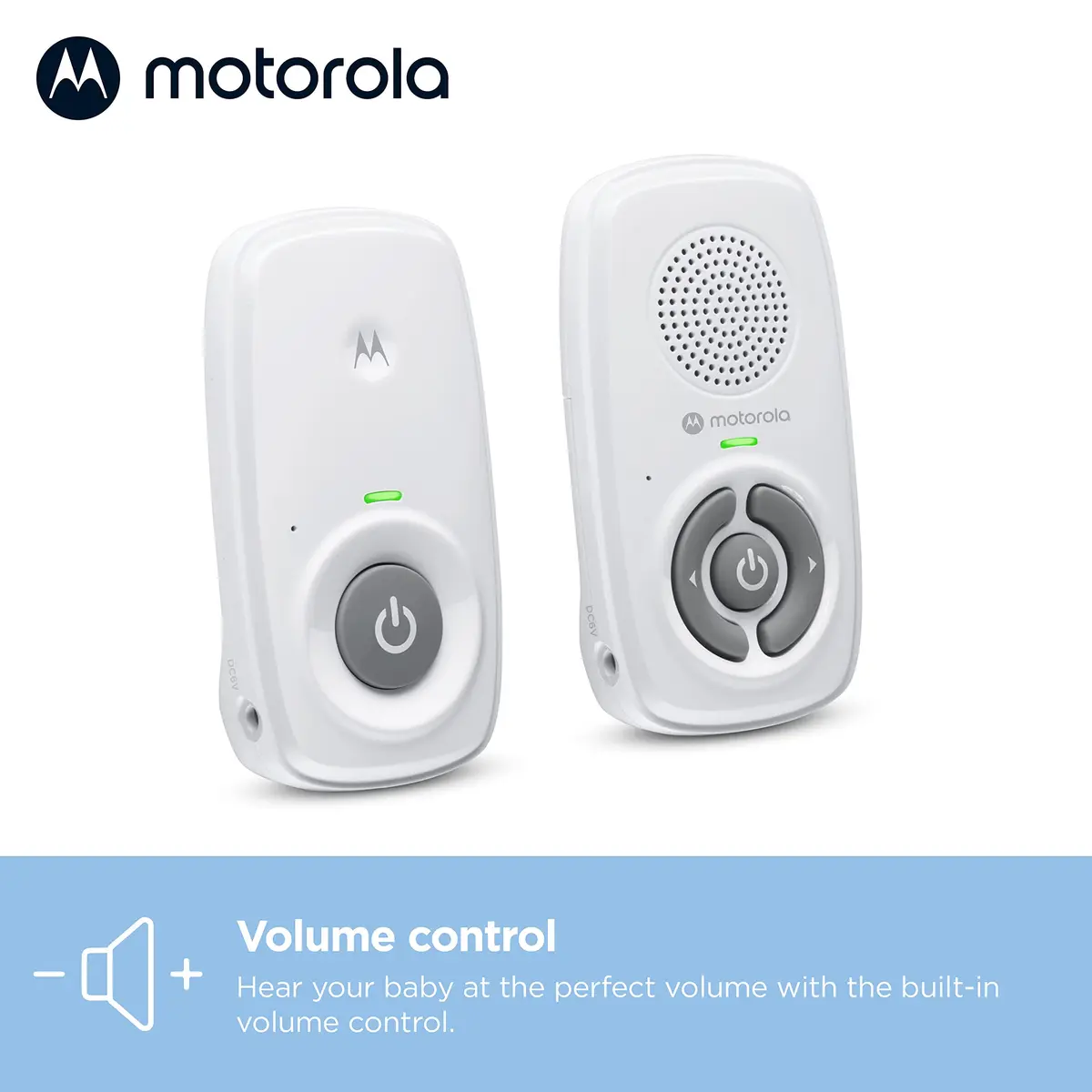 Motorola Nursery AM21 Audio Baby Monitor, No WiFi, 1000 ft Range, DECT, Cry Detection, Portable Parent Unit | Secure Audio Monitoring - view 4