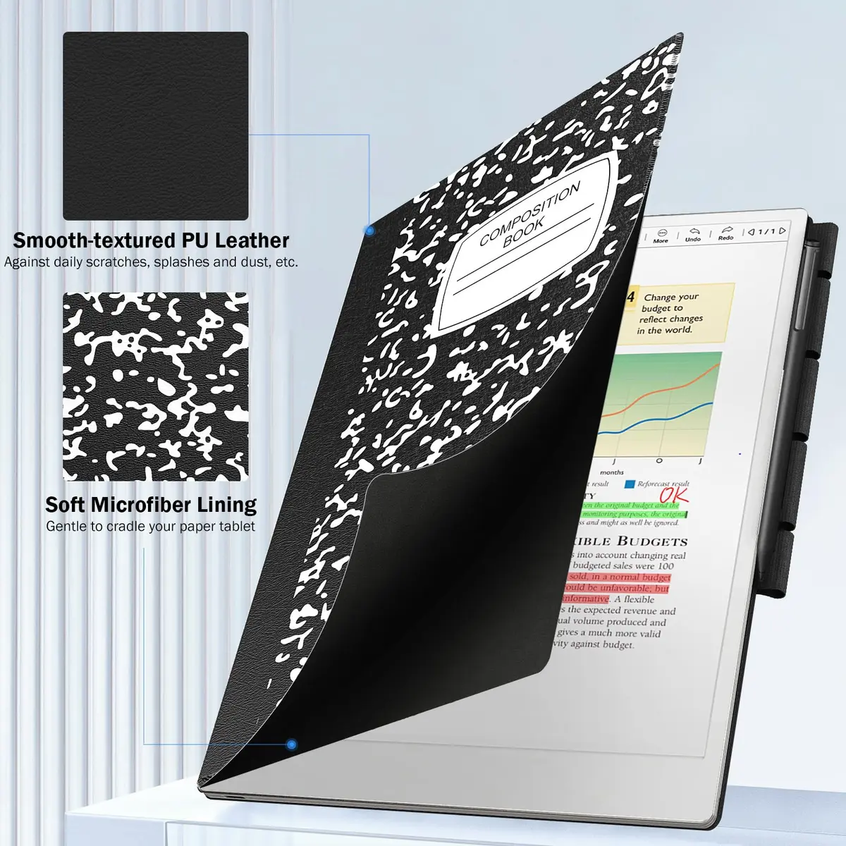 MoKo Case for Remarkable Paper Pro 2024 11.8" | Slim, Magnetic & Auto Sleep/Wake - view 2