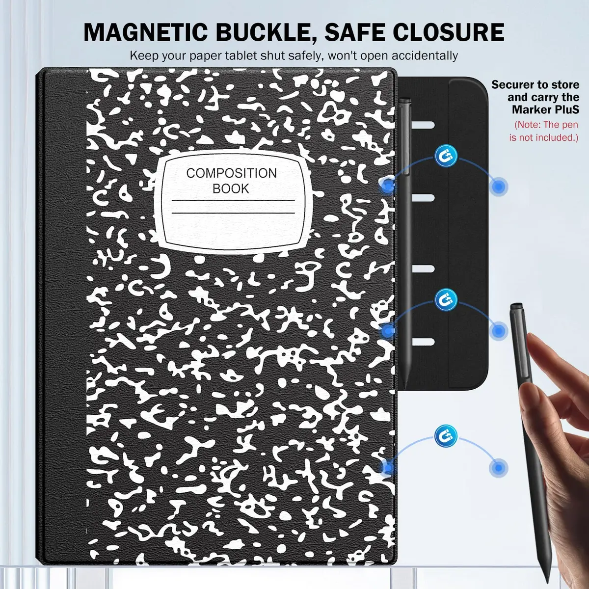 MoKo Case for Remarkable Paper Pro 2024 11.8" | Slim, Magnetic & Auto Sleep/Wake - view 3