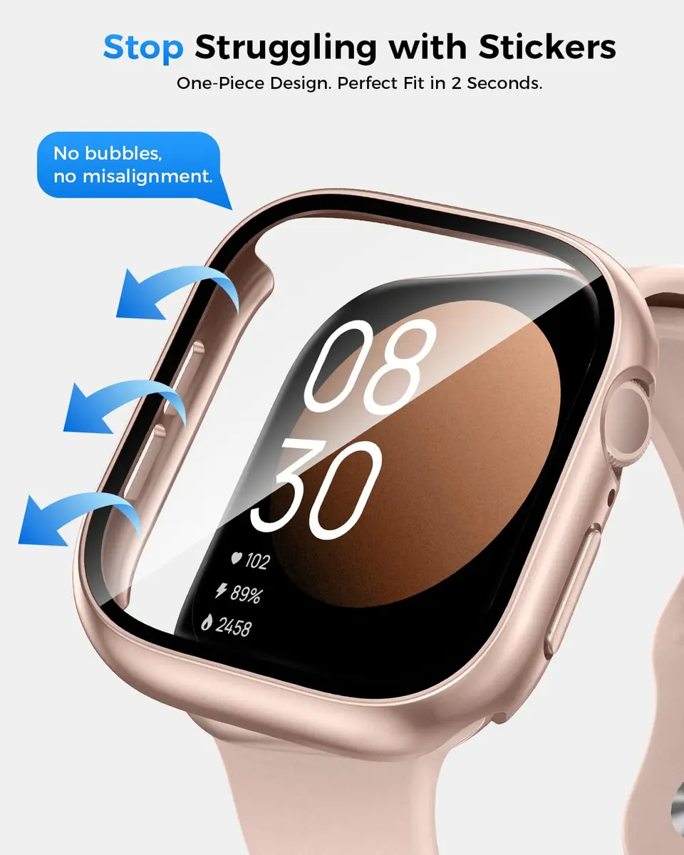Goton IP67 Waterproof Case with Glass for Apple Watch Series 11/10 46mm | Waterproof & Scratch-Resistant - view 7