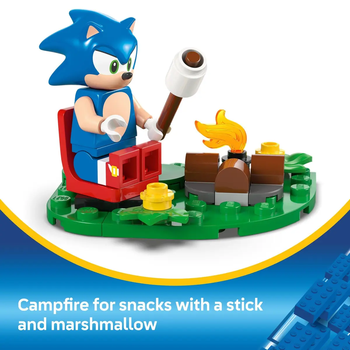 LEGO Sonic the Hedgehog Sonic’s Campfire Clash | Fun Buildable Playset for Kids 7+ - view 5