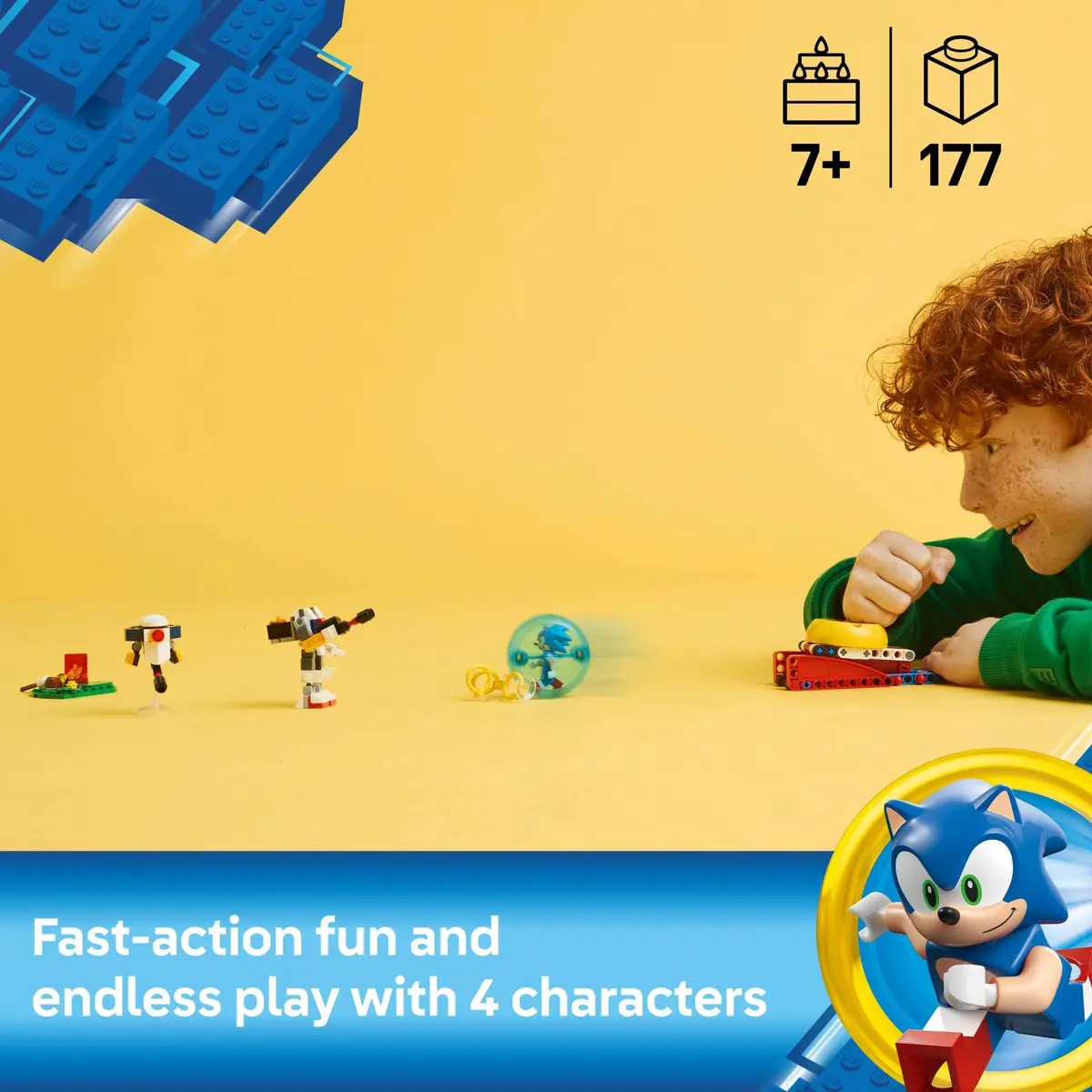 LEGO Sonic the Hedgehog Sonic’s Campfire Clash | Fun Buildable Playset for Kids 7+ - view 2