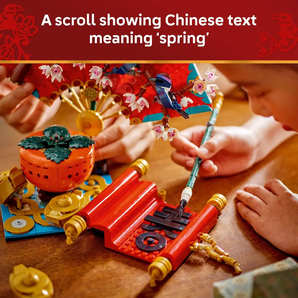 LEGO Spring Festival Good Fortune Building Toy 1021 Pieces | Educational Cultural Gift for Ages 9+ - view 5