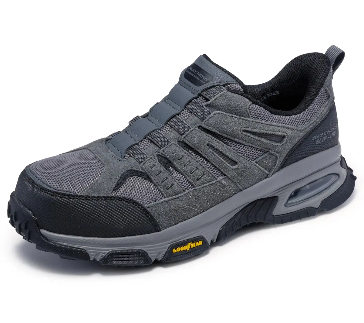 Skechers Skech-Air Envoy Delegator Memory Foam Work Shoes | Slip-In Safety & Comfort (70-120 chars) - main product image