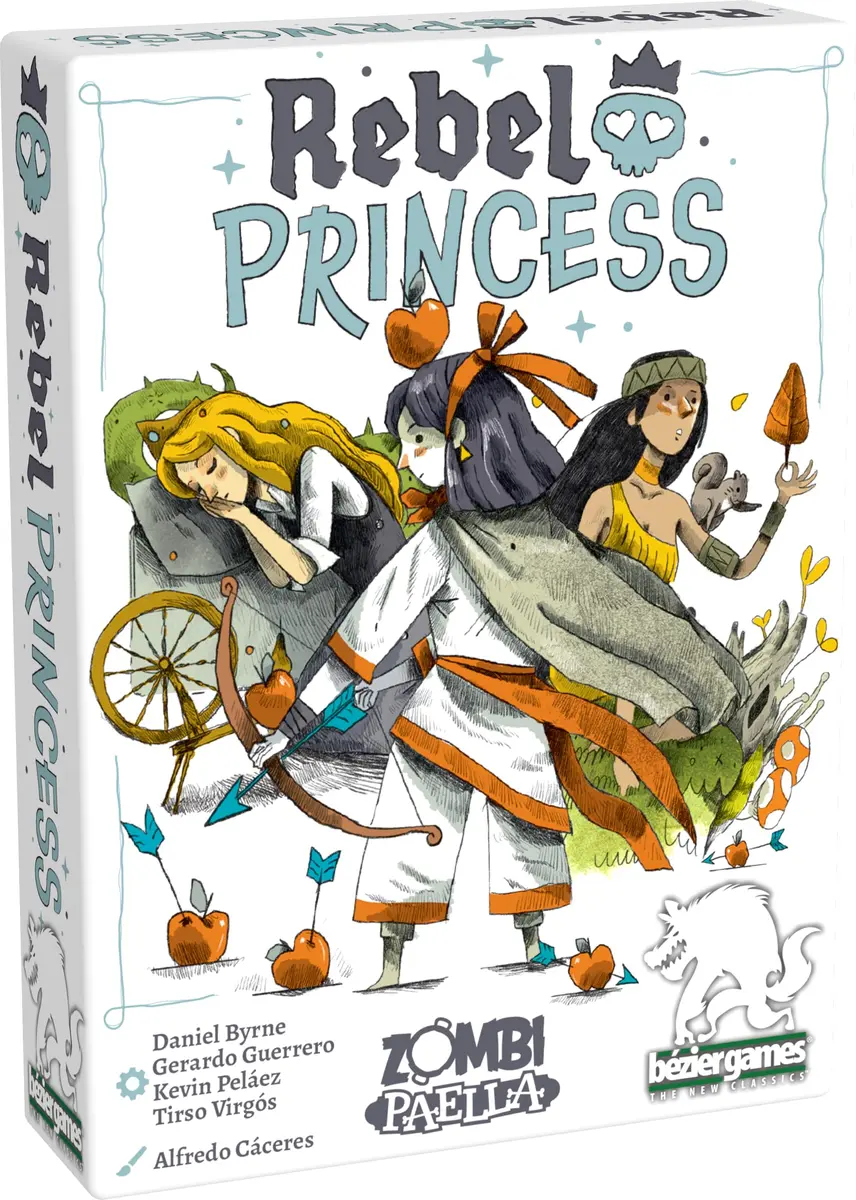 Bezier Games Rebel Princess Standard Edition | Fairy Tale Strategy Card Game for Kids & Adults - main product image