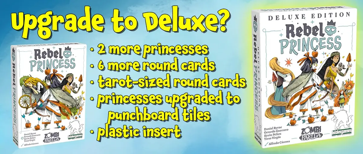 Bezier Games Rebel Princess Standard Edition | Fairy Tale Strategy Card Game for Kids & Adults - view 6