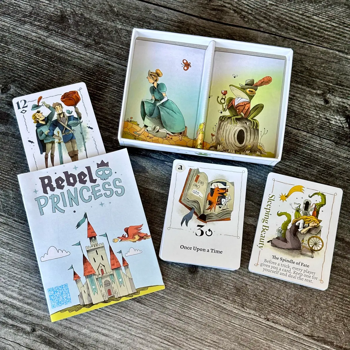 Bezier Games Rebel Princess Standard Edition | Fairy Tale Strategy Card Game for Kids & Adults - view 3